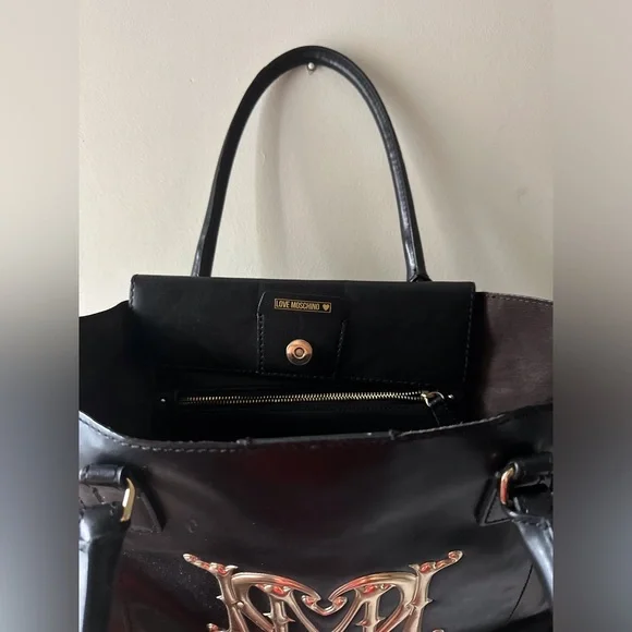 Love Moschino Vintage Leather Bag